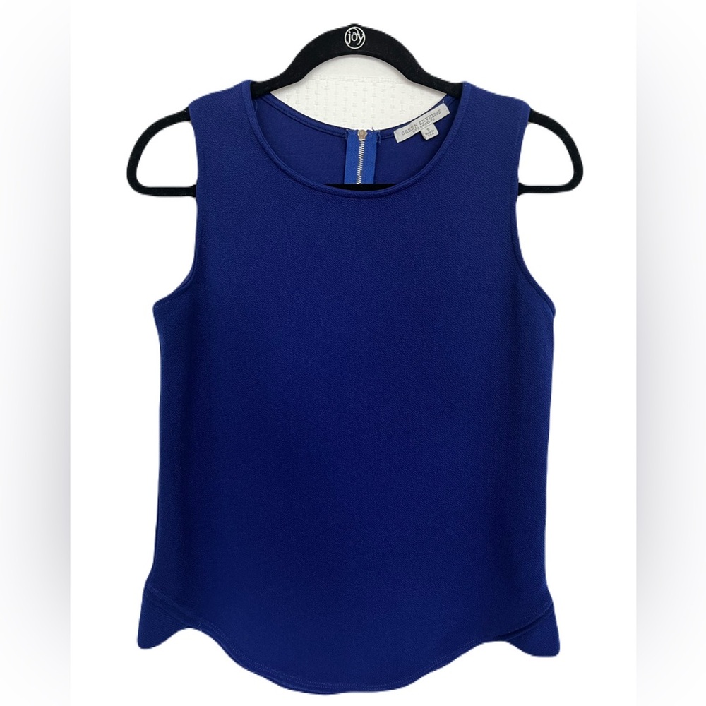 💙 Green Envelope LA Cobalt Blue Sleeveless Top | Size S EUC